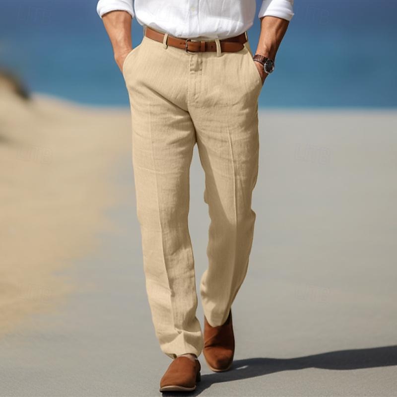 MANSSINO™ | Mens Premium Linen Trousers